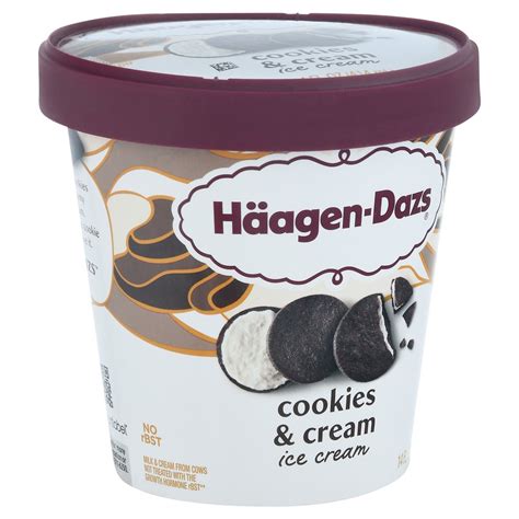 Cookies And Cream Ice Cream Häagen Dazs 14 Oz Delivery Cornershop By Uber