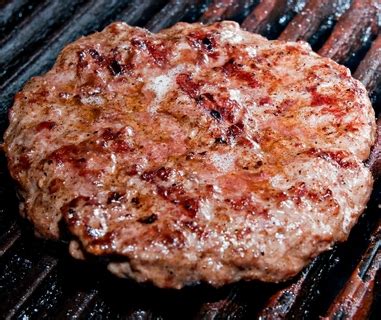 Crumble in beef& using your hands or a fork, gently mix together. Home Made Beef Burgers