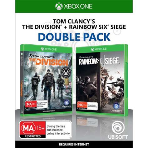 Tom Clancys The Division Rainbow Six Siege Double Pack Pre Owned