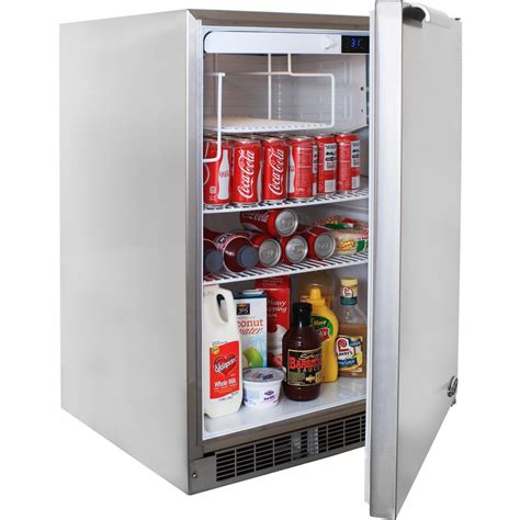 DCS 6.1 Cu. Ft. Compact Outdoor Refrigerator - Stainless Steel 