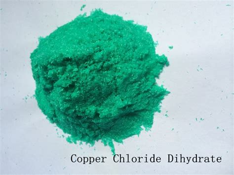 The color is so bright that in some cases it appears white. Copper Acetate - Copper Carbonate - Copper Chloride ...