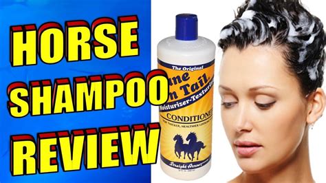 This way to healthy hair and a healthy scalp. Horse Shampoo For Human Hair Growth - Mane 'N Tail Review ...