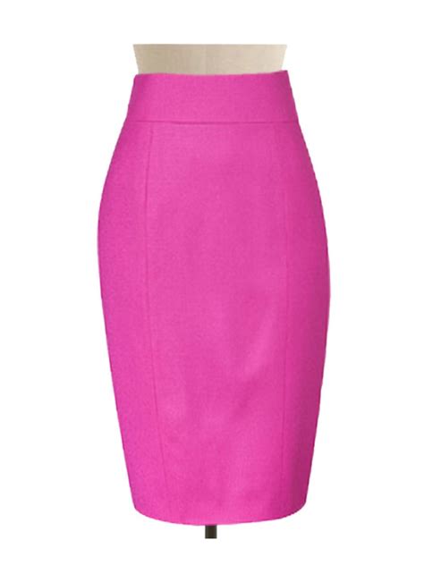 Fully Lined Pink Pencil Skirt Custom Handmade To Fit Elizabeths