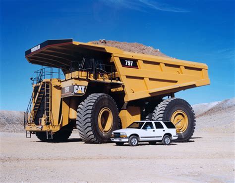 Caterpillar 797b Mining Truck El Dumper Más Grande Del Mundo