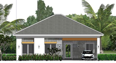 Shop luxury bedroom accessories online. House Plans 12x11 with 3 Bedrooms Hip Roof - House Plans 3D