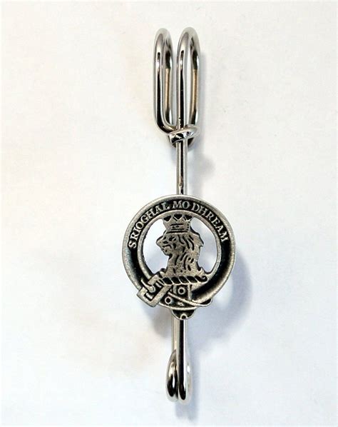 Scottish Clan Macgregor Crest Kilt Pin Brooch British Made T Boxed