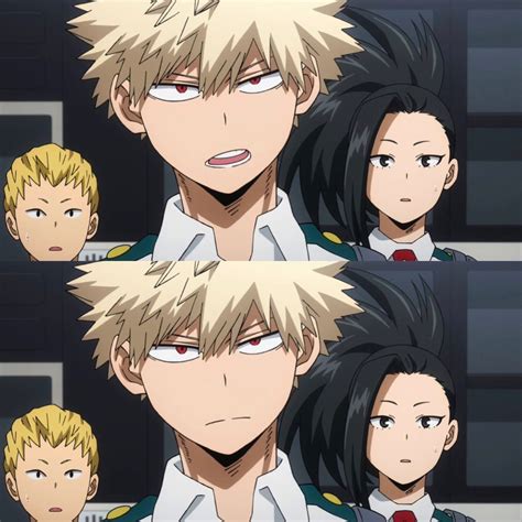 Mashirao Ojirou Katsuki Bakugou And Yaoyorozu Momo Boku No Hero