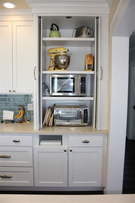 Luckily, our experts have put in hundreds of hours researching features, reliability, customer service, and more to find the best large appliances in every category. hidden microwave and toaster oven | Kitchen Ideas ...