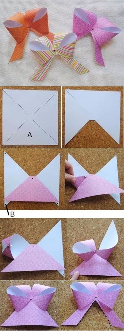 How To Make A Bow Step By Step Image Guides Creative Crafts Fun