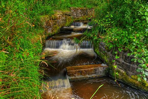 Images England Yarrow Lancashire Hdr Nature Waterfalls 600x400