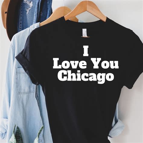 I Love Chicago Shirt Etsy