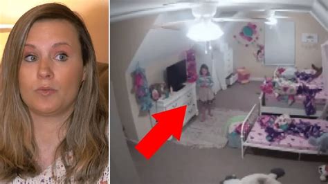 Mom Hears Young Daughter Talking To Security Camera Uncovers The Dark Reality Youtube