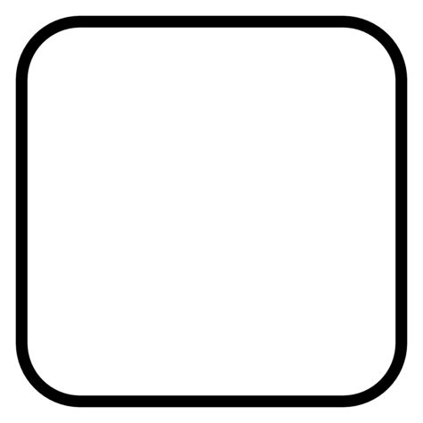 Rounded Rectangle Sticker With Your Text