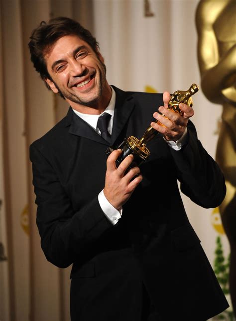 Javier Bardem Winner Of The Best Supporting Actor Oscar For His