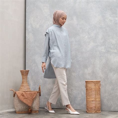 Bismillah New Moshi Top Nude Blue Available Di Ecl Flickr