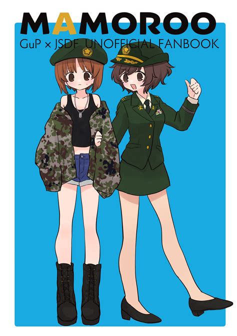 Ri Qrcode Akiyama Yukari Nishizumi Miho Girls Und Panzer Japan Ground Self Defense Force