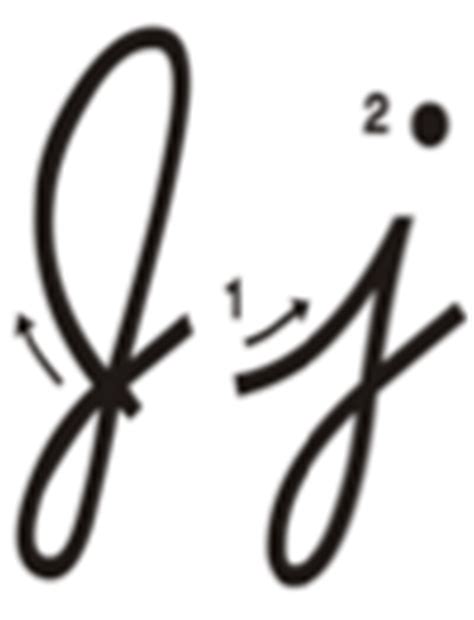 This worksheet will help introduce and reinforce the cursive version of the letter j. J In Cursive - clarissalovesdafinah