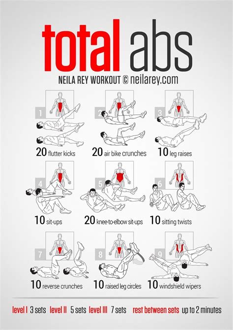 Total Abs Workout Total Ab Workout Total Abs Abs Workout