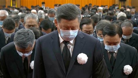 Chinas Xi Calls For Unity At Former Leader Jiang Zemins Memorial