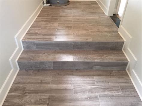 Wood Look Tile On Stairs Three Strikes And Out