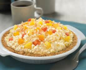 No Bake Tropical Pie Recipe With Cottage Cheese Daisy Brand Recipe