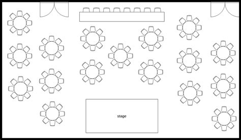 Event Hall Seating Plan Seating Chart Template