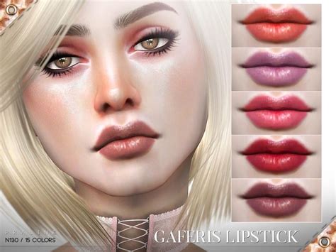 Lips In 15 Colors Found In Tsr Category Sims 4 Female Lipstick Makeup