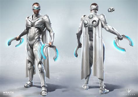 Wraith Concept Art Paragon Robot Concept Art Concept Art Characters
