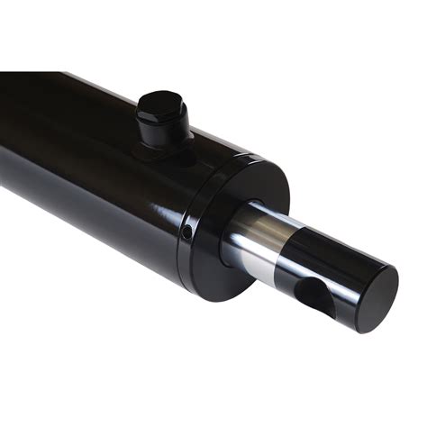 3 Bore X 36 Stroke Hydraulic Cylinder Welded Pin Eye Double Acting Cylinder Magister Hydraulics