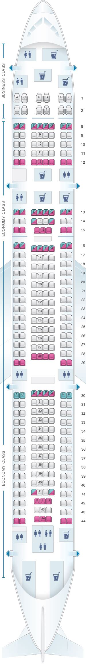 Airbus A340 300 Seating Chart