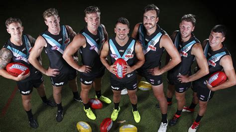 Things to do in port adelaide, australia: AFL 2019, Port Adelaide co-captains, Ollie Wines, Tom ...