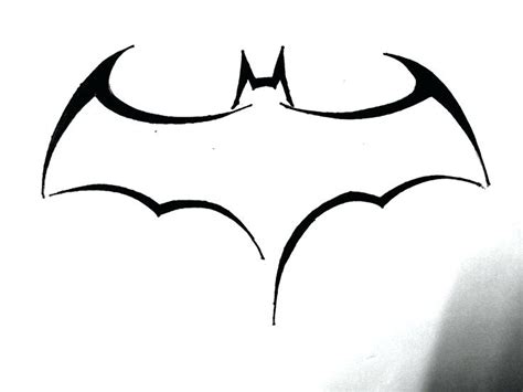 Batman Outline Free Download On  Clipartix