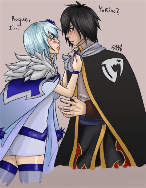 Fairy Tail Rogue X Yukino By Thecyberzombie On Deviantart