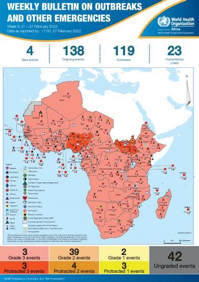 Outbreaks And Emergencies Bulletin Week 9 21 27 February 2022 Who Regional Office For Africa