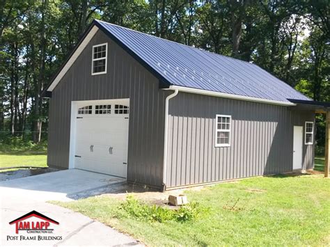 Based on posts and a simple metal roof, this alternative can save you time and money! Residential Pole Building in Manchester Maryland - Tam ...