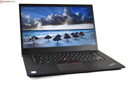 Lenovo Thinkpad P1 2019 Laptop Review Slim Workstation With Stronger