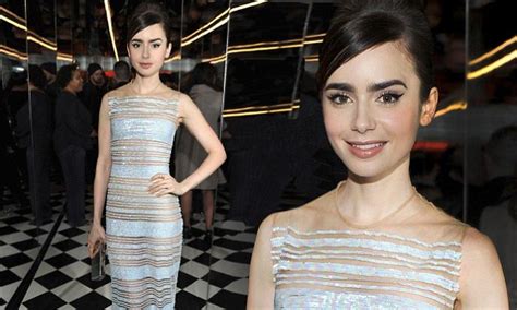 Lily Collins Wows At W Magazine Celebrates The Best Performances Event