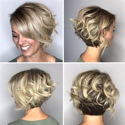 A stacked pixie is a great low maintenance style that gives you the perfect amount of lift at the back of your head. Pin on Hair it is!