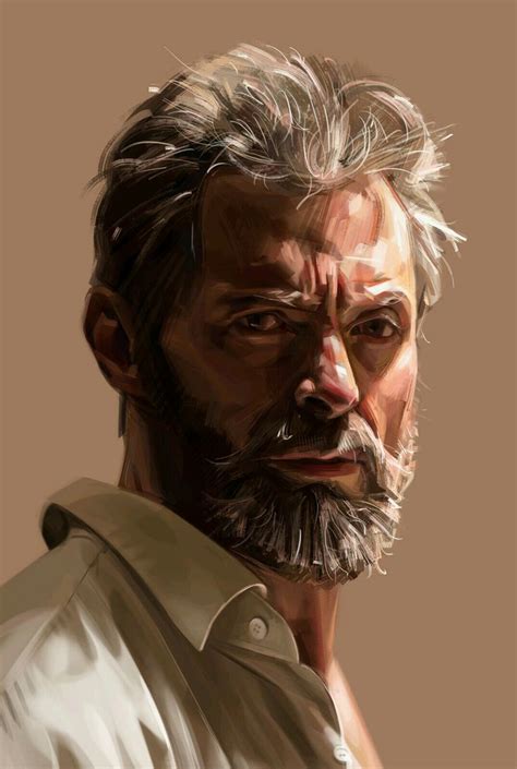Pin By Andréia Bianco On Portraits Portrait Character Portraits Old Logan