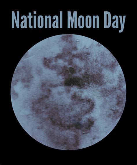 National Moon Day Digital Art By Alberto Rodriguez Pixels