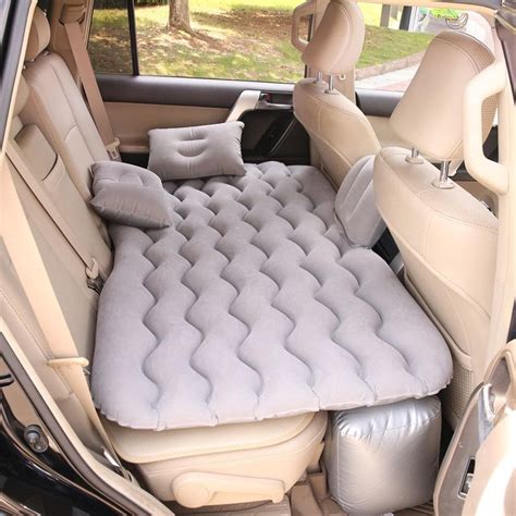 Coadilnio Inflatable Bed Car Air Mattress With 2 Air Pillows Car Universal Suv Back Seat