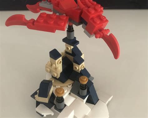Lego Moc 31088 Micro Castle And Dragon By Brickintelligence