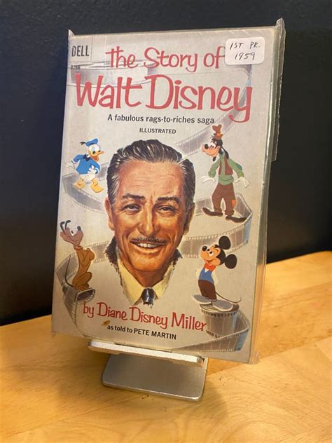 The Story Of Walt Disney Diane Disney Miller Dell 0266 1st Pr