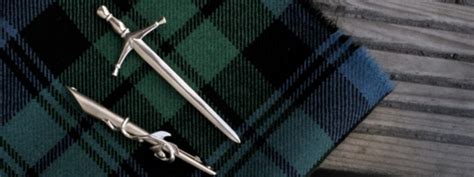 How To Choose And Wear A Kilt Pin Clan By Scotweb