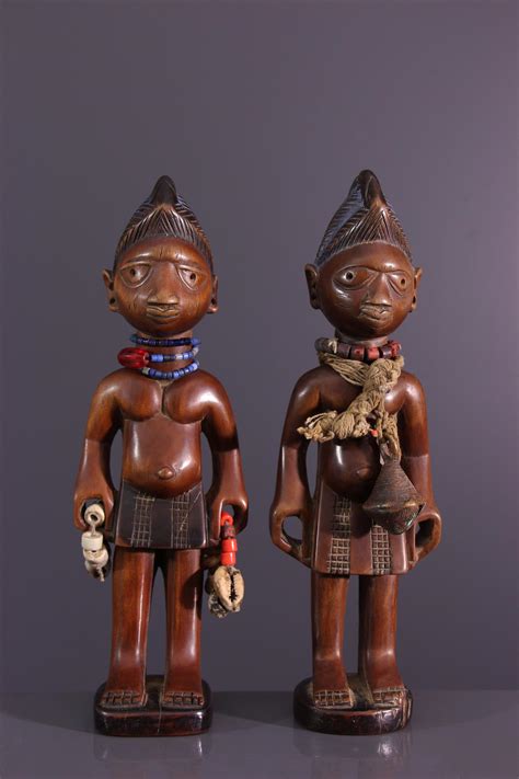 Ibedji Yoruba 16554 African Statues Tribal Fetish Maternity