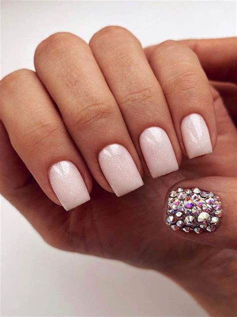 Cool Cute White Nails With Designs Ideas Fsabd42