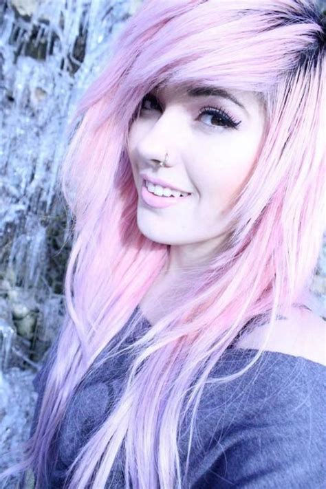 41 Best Images About Girl On Pinterest Scene Hair Blue
