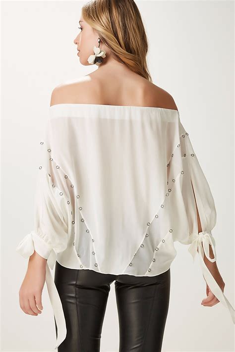 Blusa Seda Bordado Argola Blusas De Seda Looks Argolas