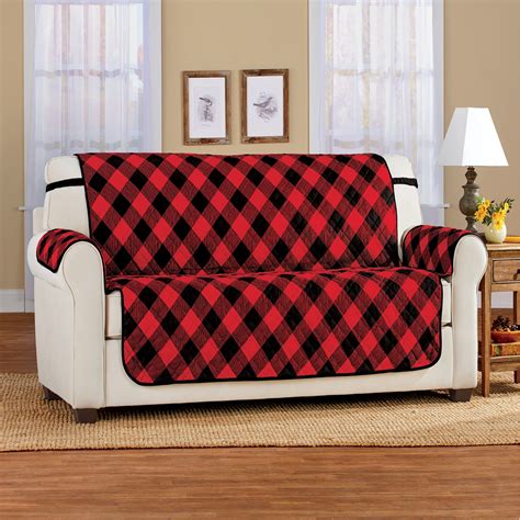 Multicolor Buffalo Check Plaid Furniture Cover Collections Etc