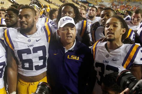 Les Miles Wasn T Thrilled With Leonard Fournette S Heisman Pose